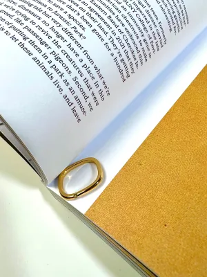 14k Gold Square Ring