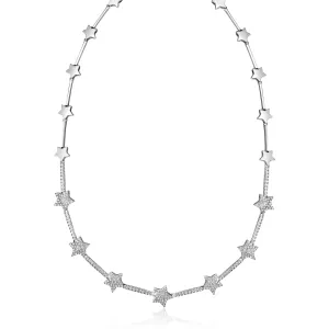 14KT Gold Diamond Luxe Star Necklace