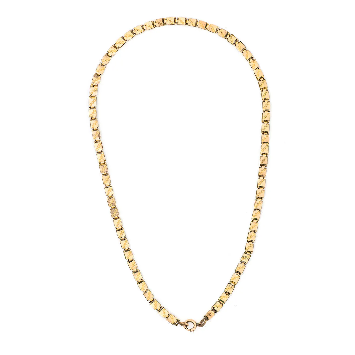 15 inch Reversible Victorian Book Chain