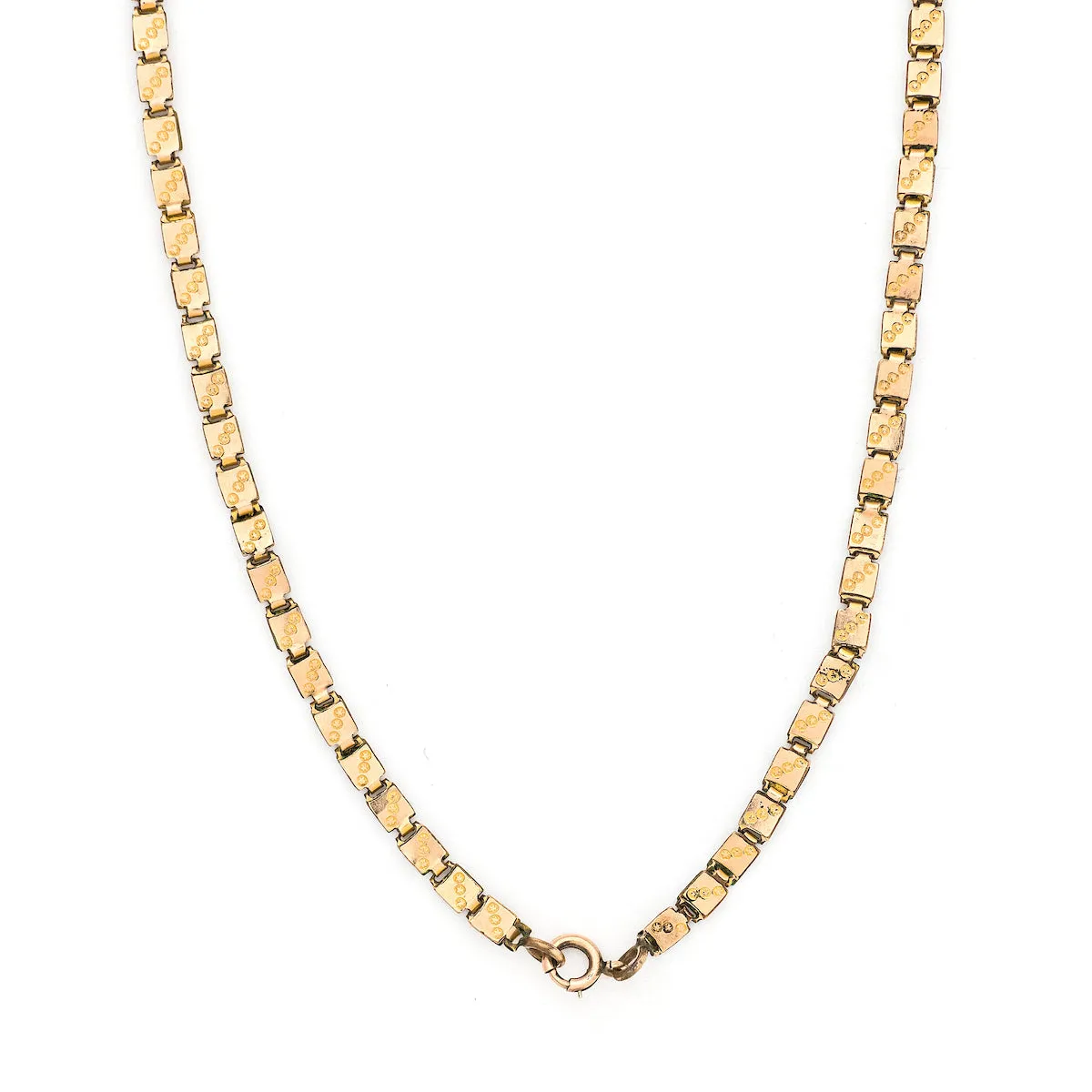 15 inch Reversible Victorian Book Chain