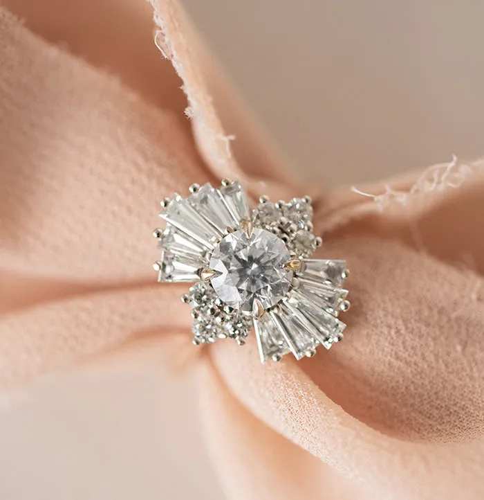 2.44 cttw. Art Deco Ring