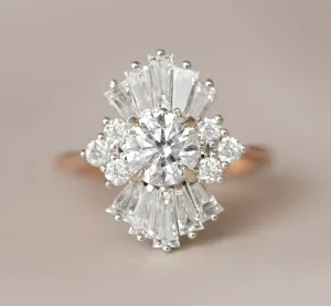 2.44 cttw. Art Deco Ring