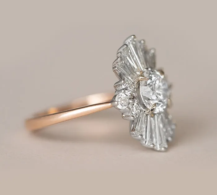 2.44 cttw. Art Deco Ring