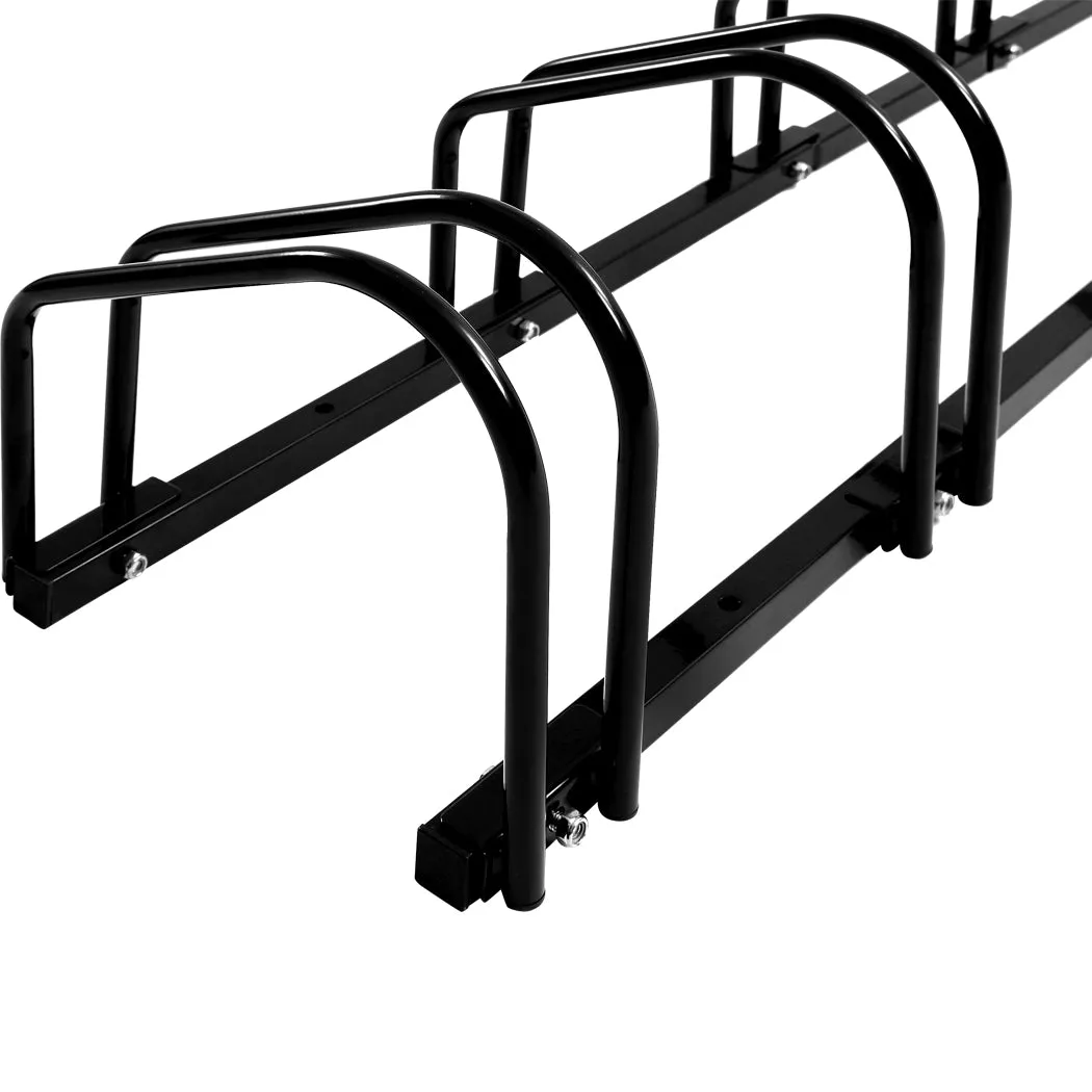 3 Bike Floor Parking Rack Bikes Stand