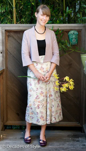 #3004    1930s Shaped Seam Skirt
