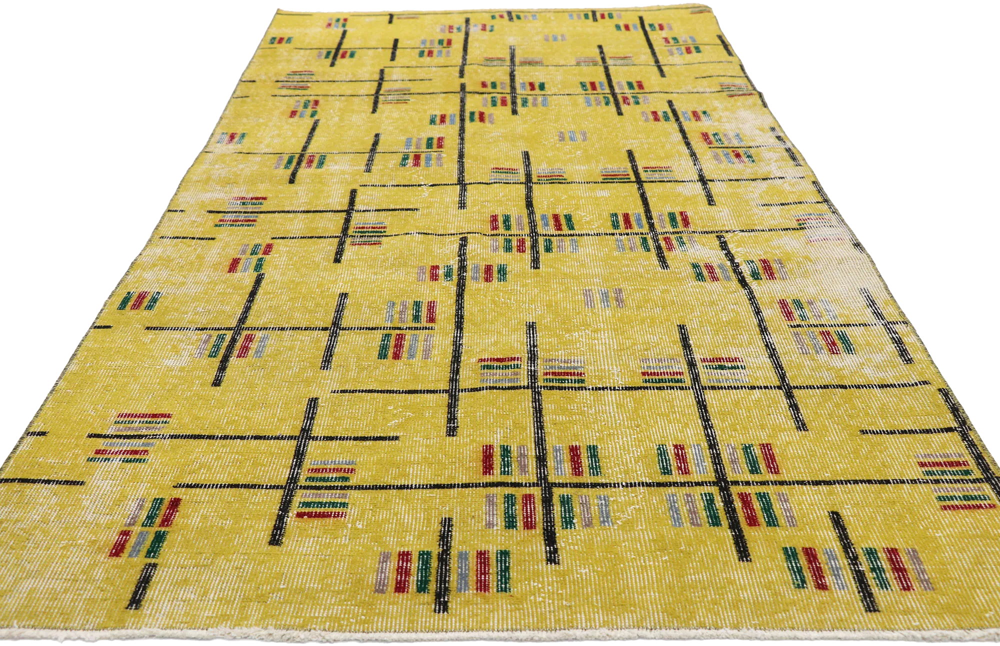 4 x 9 Zeki Muren Vintage Sivas Rug 52600