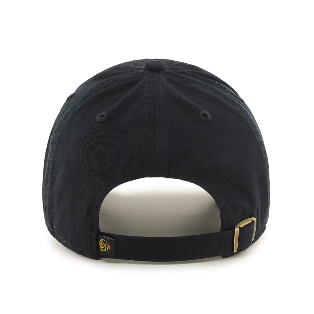 47 Brand NHL Clean Up Vintage Adjustable Hat - Chicago Blackhawks