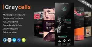 5 FASHION MULTIPURPOSE RESPONSIVE EMAIL TEMPLATES