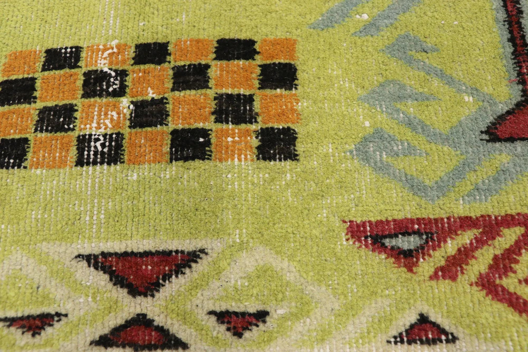 6'4" x 9'5" Zeki Muren Vintage Sivas Rug