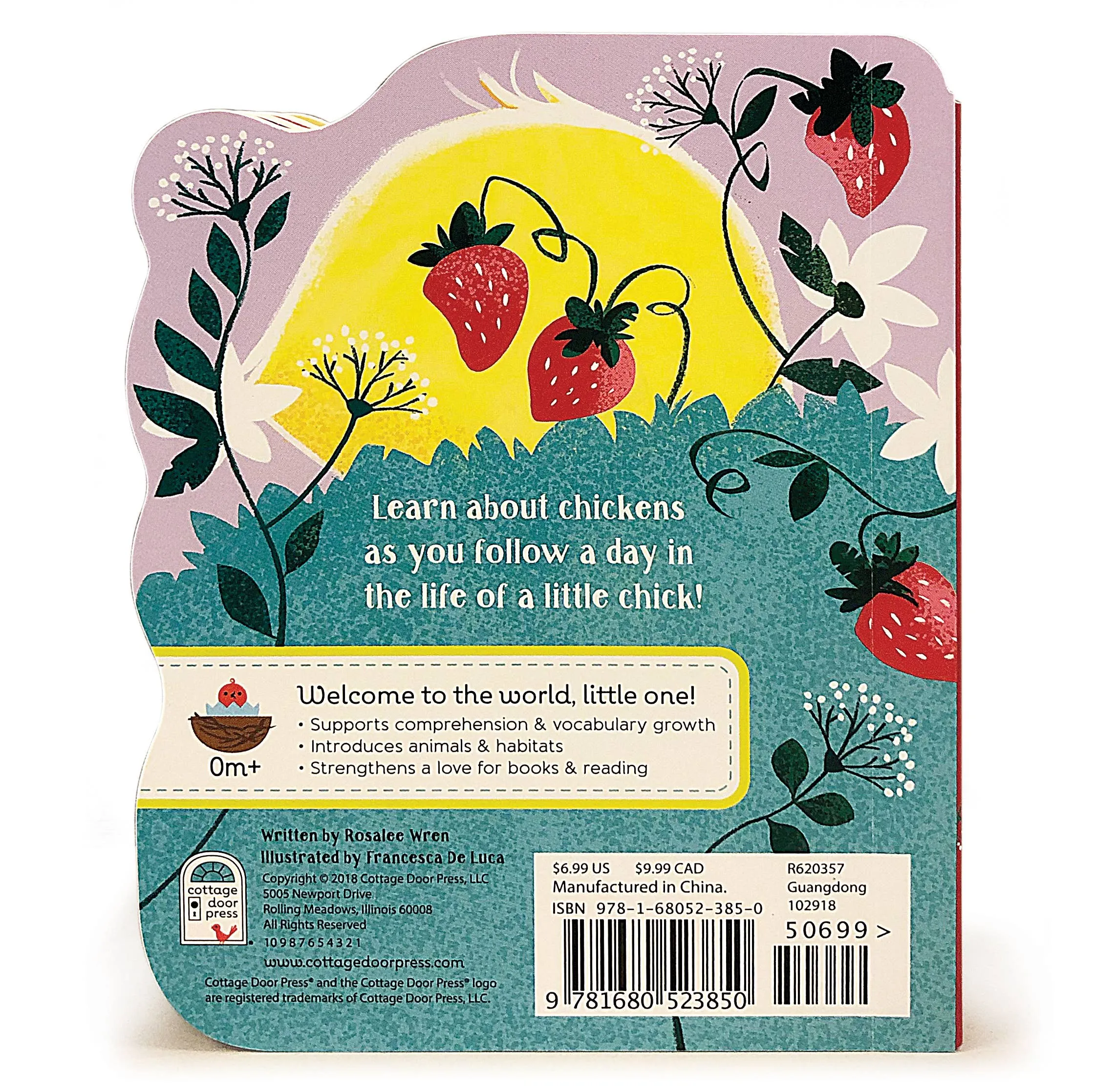 A LITTLE CHICK SHAPED BOARD BOOK
