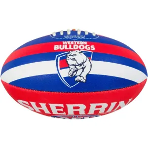 AFL Sherrin Synthetic Football Western Bulldogs