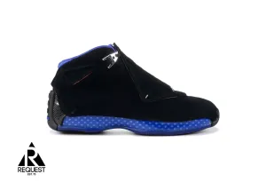 Air Jordan 18 Retro “Black Sports Royal”