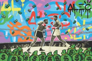 Alec Monopoly The Greatest of All Time Muhammed Ali Giclee Print 2022