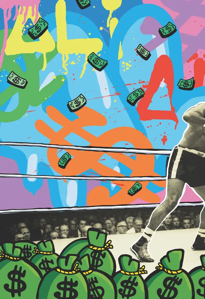 Alec Monopoly The Greatest of All Time Muhammed Ali Giclee Print 2022