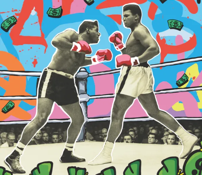 Alec Monopoly The Greatest of All Time Muhammed Ali Giclee Print 2022