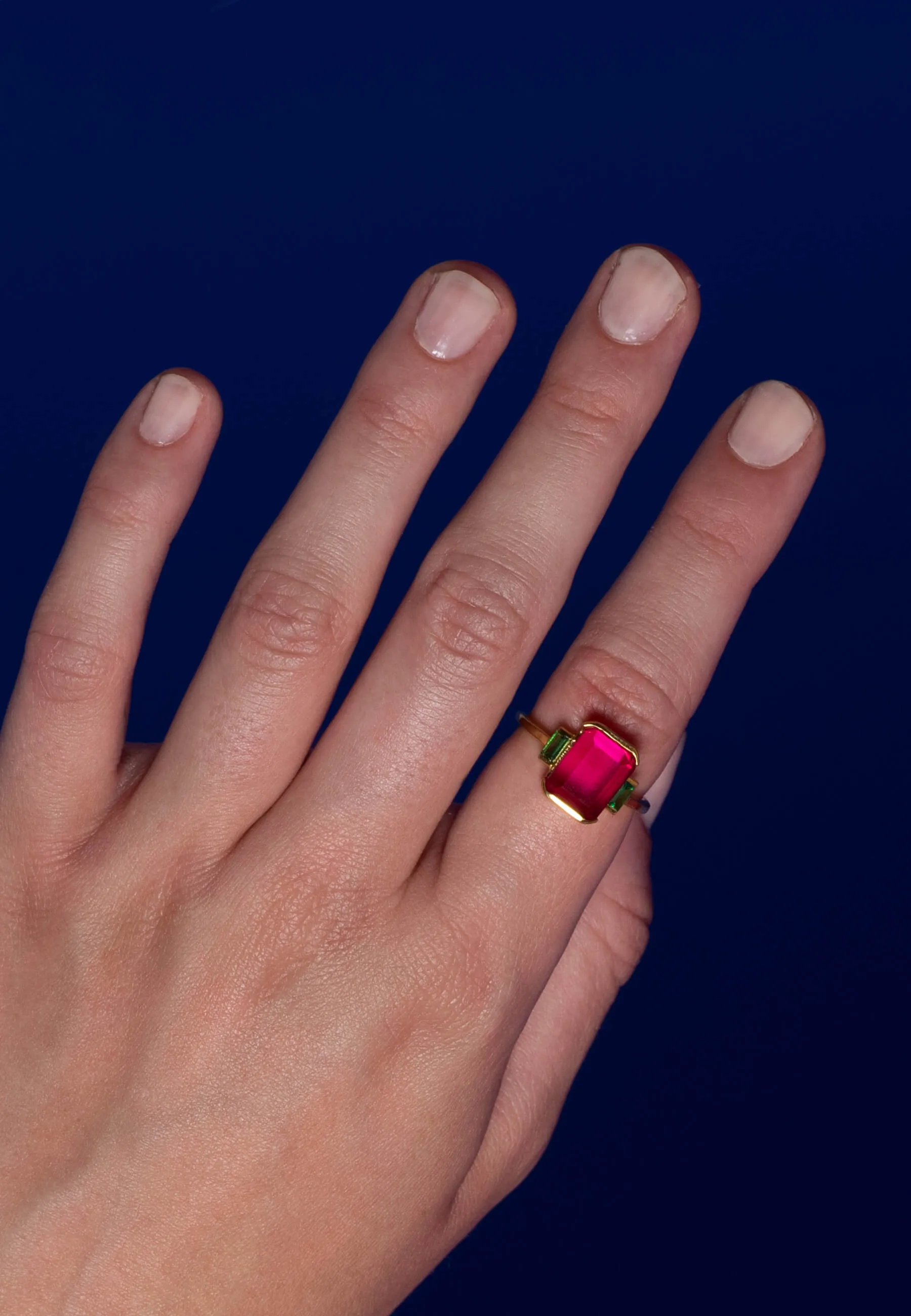 Anillo Mystere Fucsia