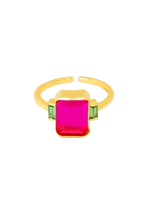 Anillo Mystere Fucsia