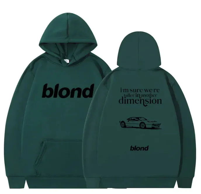 Autumn and Winter New Fleece Urban Casual Hoodie Collar Sweater