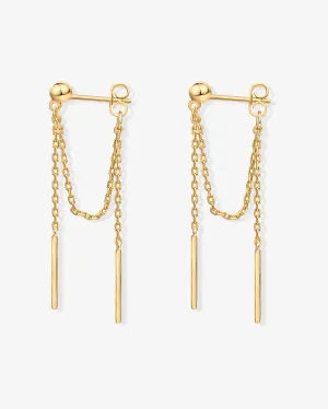 Ball Chained Earrings
