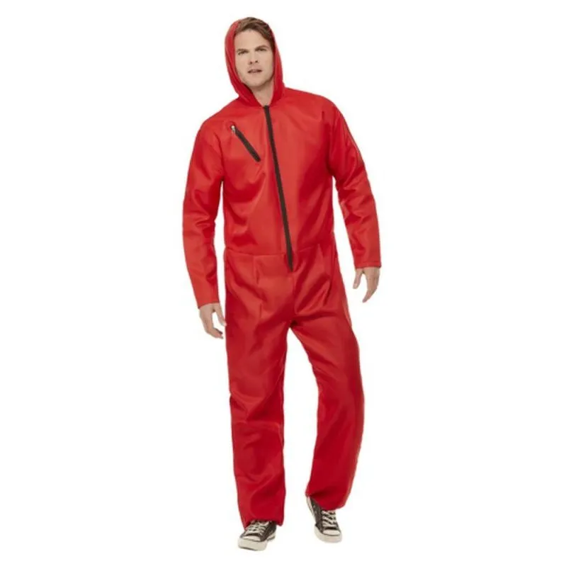 Bank Robber Jumpsuit, Red