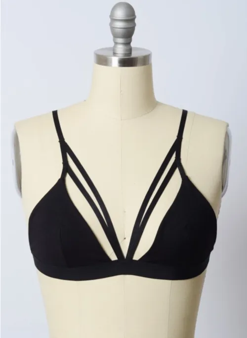 Beautiful Double Strap Front Bralette