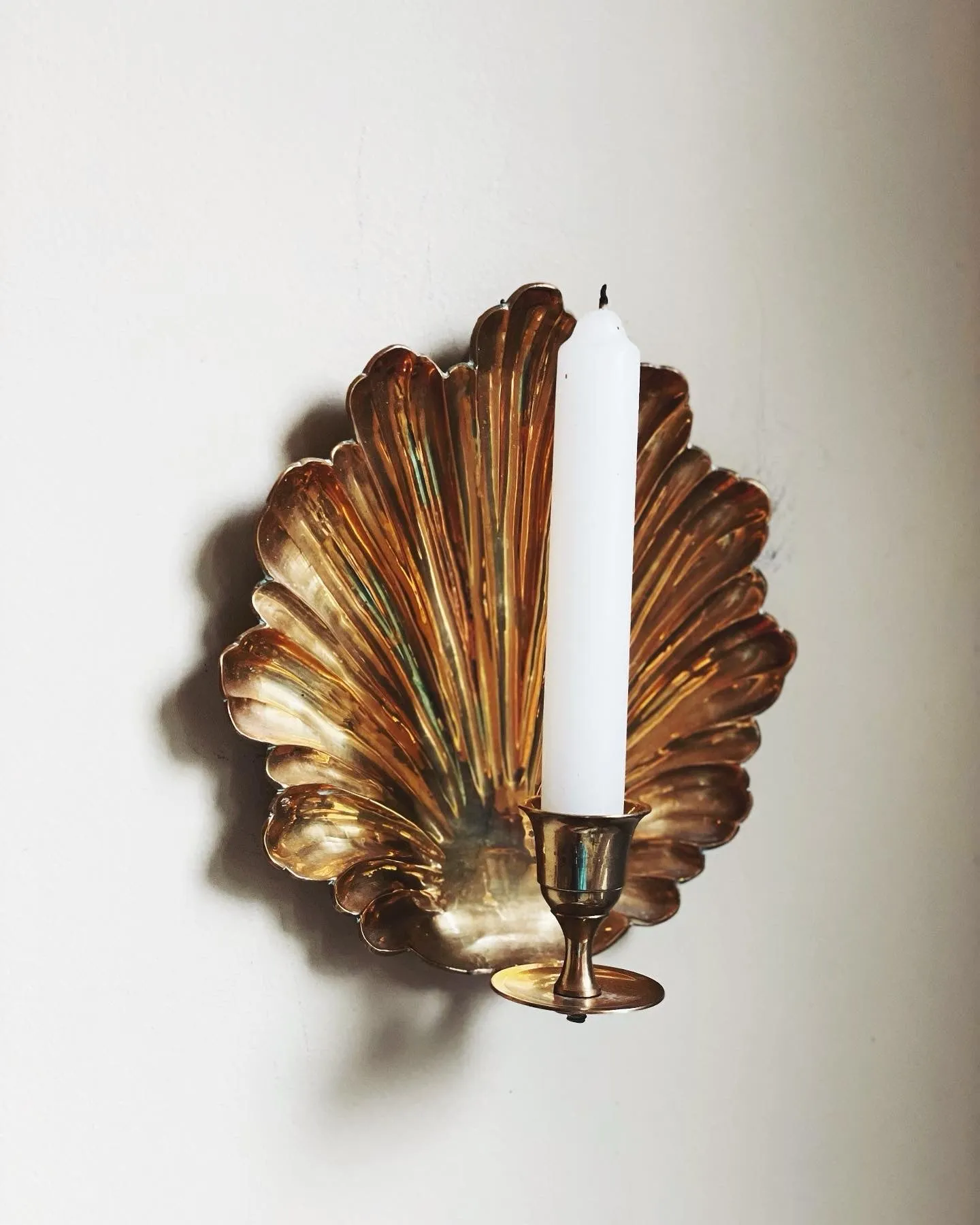 Brass Wall Sconce