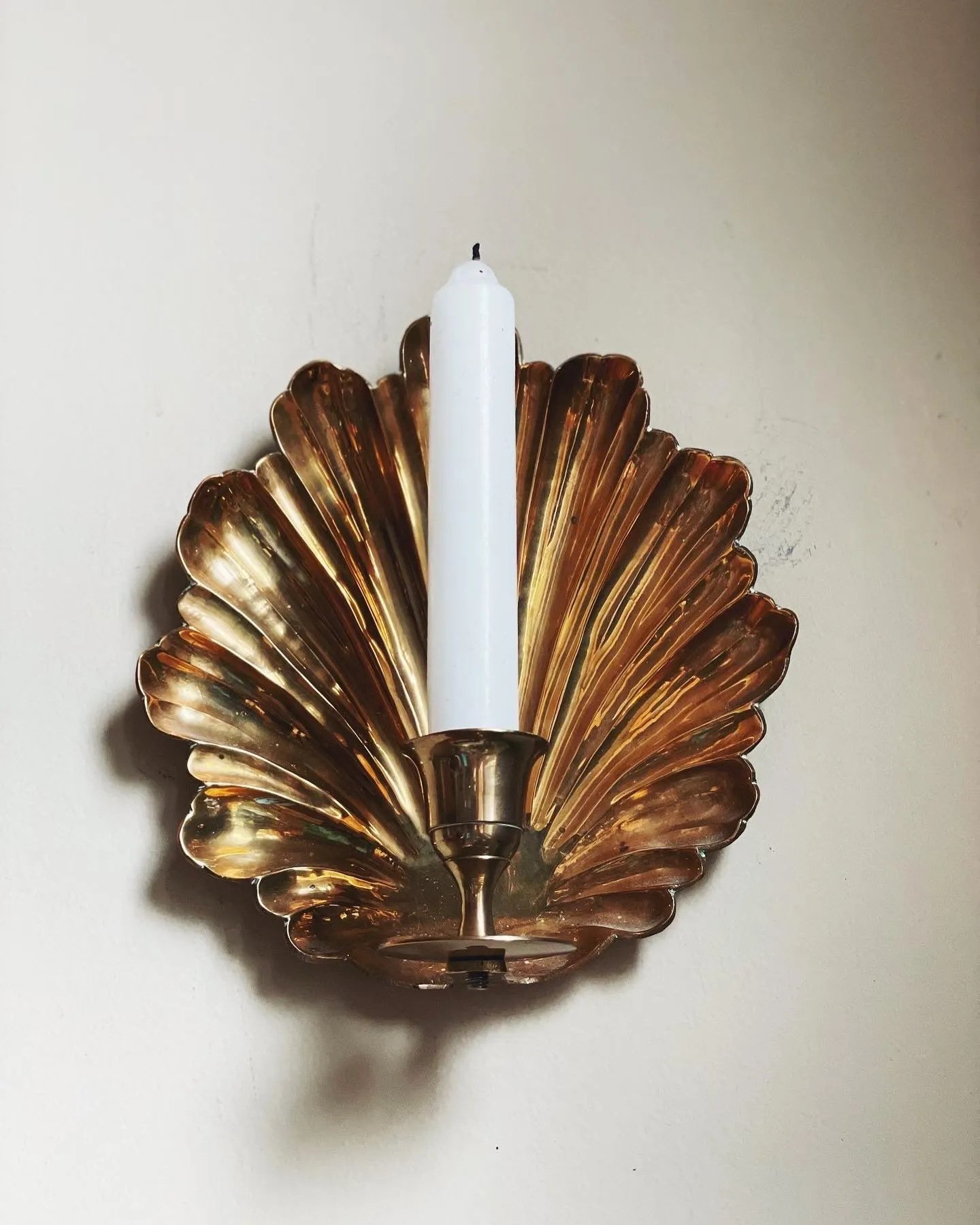 Brass Wall Sconce