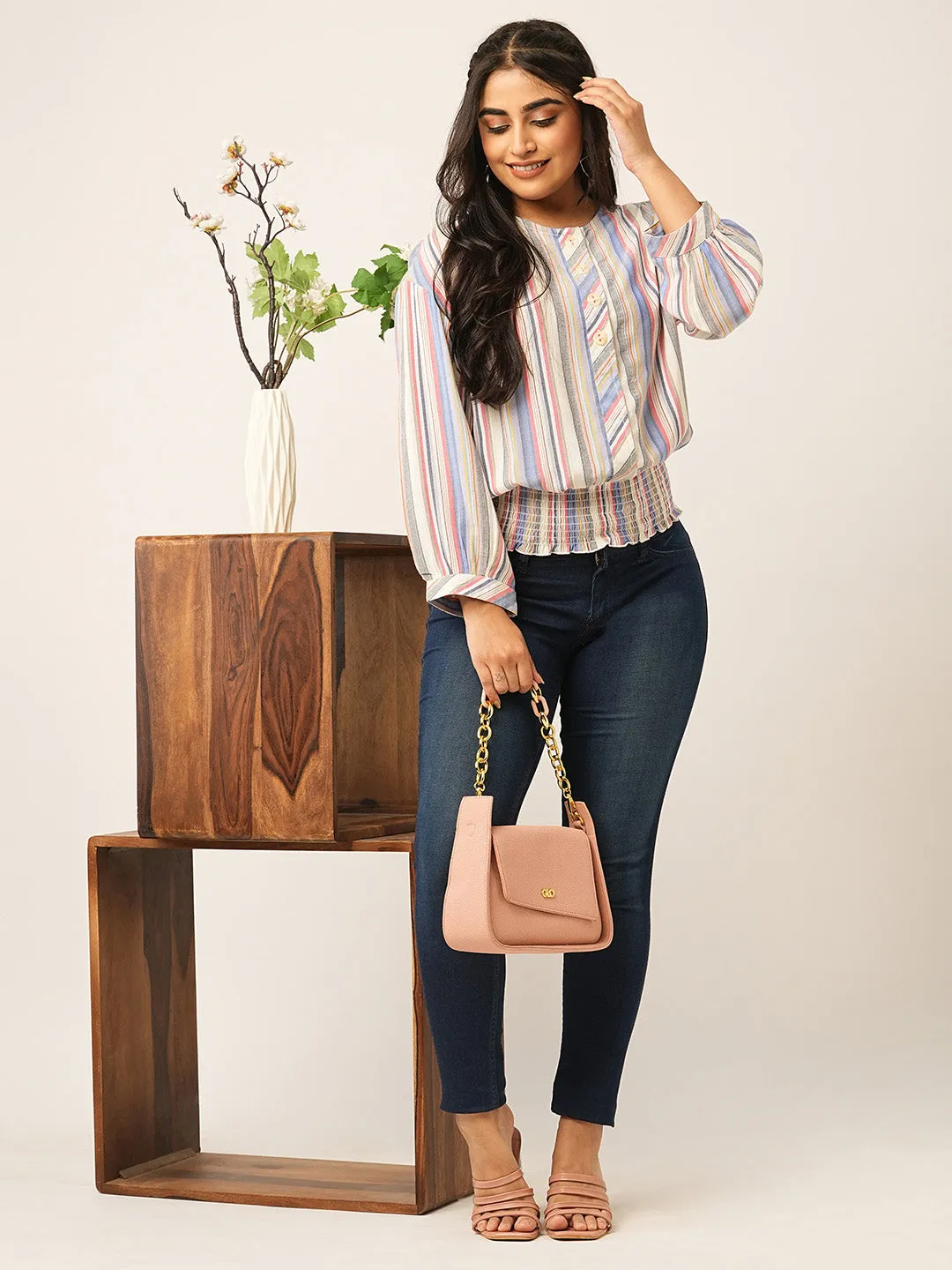 Buy Multi Comfort Fit Cotton Tops for Women Online India - Zola