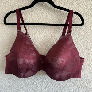 Cacique Lane Bryant‎ Lace Lightly Lined Full Coverage Lace Bra Size 44D
