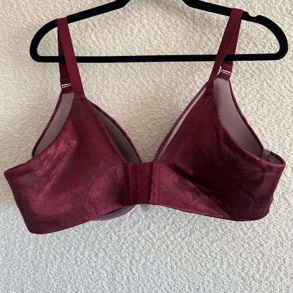 Cacique Lane Bryant‎ Lace Lightly Lined Full Coverage Lace Bra Size 44D