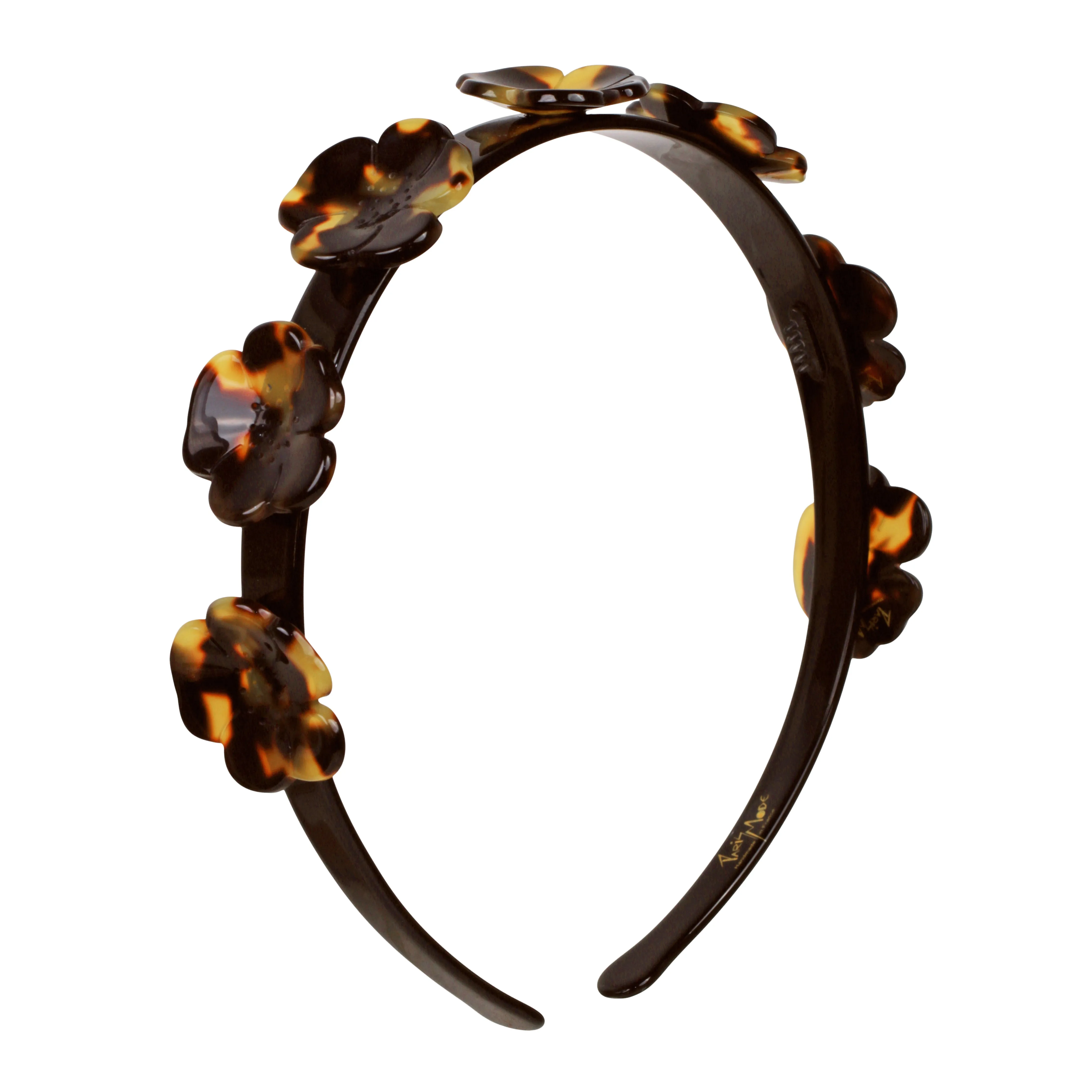 Camellia 1.5 cm Dark Tortoiseshell Alice Band