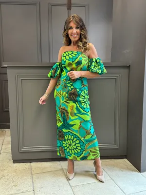 Carla Ruiz Green Dress