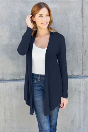 Casual Days Cardigan (Navy, Sky, Chestnut, Hot Pink, Black)