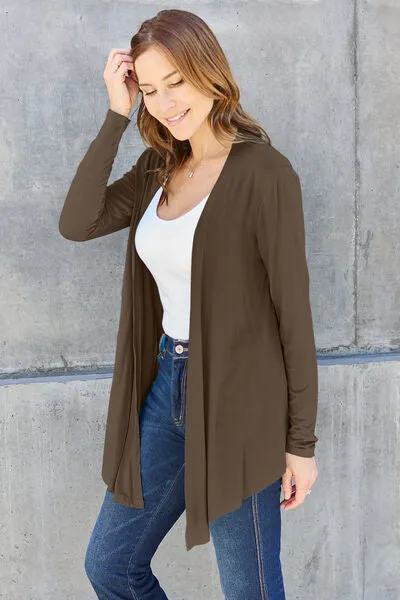 Casual Days Cardigan (Navy, Sky, Chestnut, Hot Pink, Black)