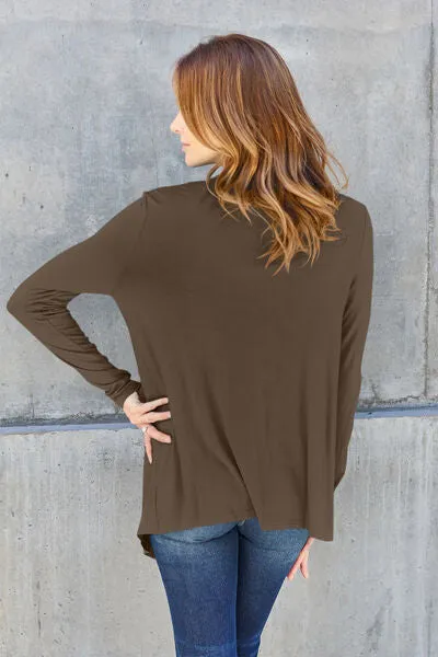 Casual Days Cardigan (Navy, Sky, Chestnut, Hot Pink, Black)