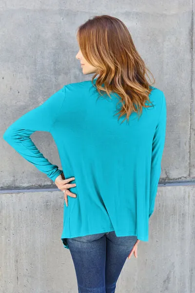 Casual Days Cardigan (Navy, Sky, Chestnut, Hot Pink, Black)