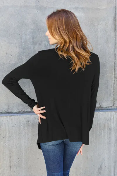 Casual Days Cardigan (Navy, Sky, Chestnut, Hot Pink, Black)