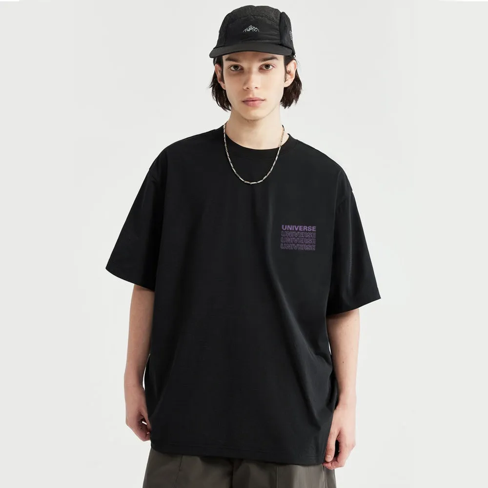 Casual Planet Print T-shirt