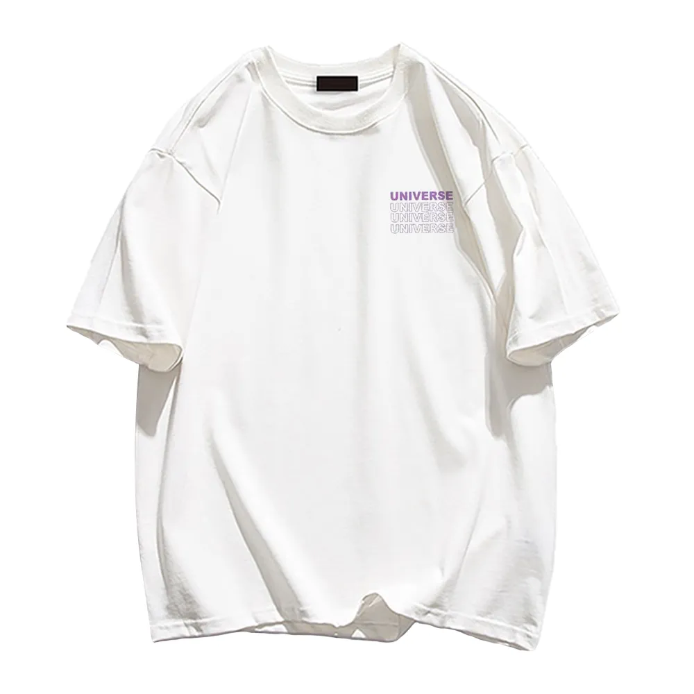 Casual Planet Print T-shirt