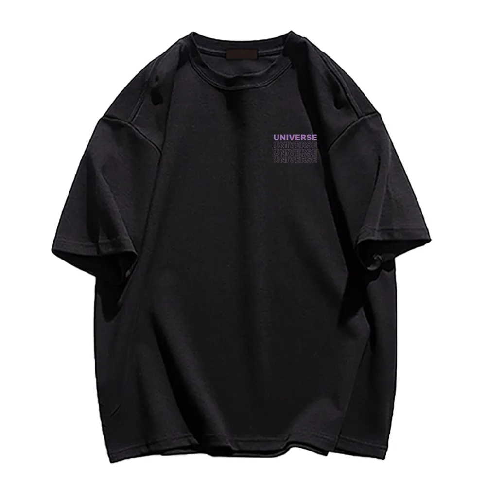 Casual Planet Print T-shirt