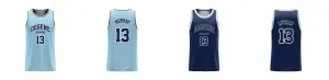 Chicago Inspired Core Reversible Basketball Singlet Design Your Own Custom