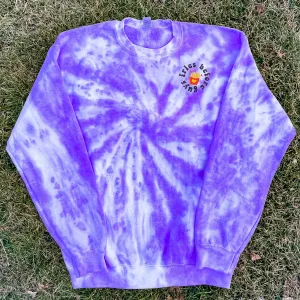 Child Tie-Dye Crewneck Sweatshirt - Fries Before Guys