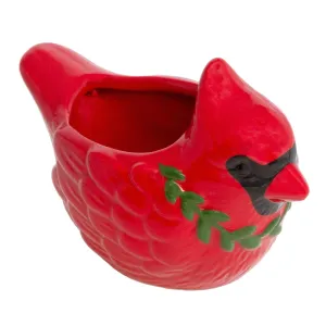 Christmas Cardinal Candy Dish (Ceramic, Case of 48)