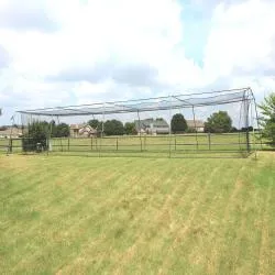 CIMARRON SPORTS- #24 BATTING CAGE NET WITH FRAME (70X14X12)
