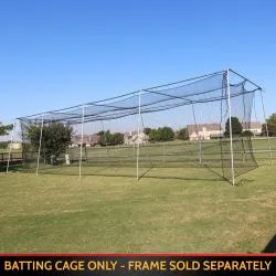 CIMARRON SPORTS- #24 TWISTED POLY BATTING CAGE NET (30X12X10)