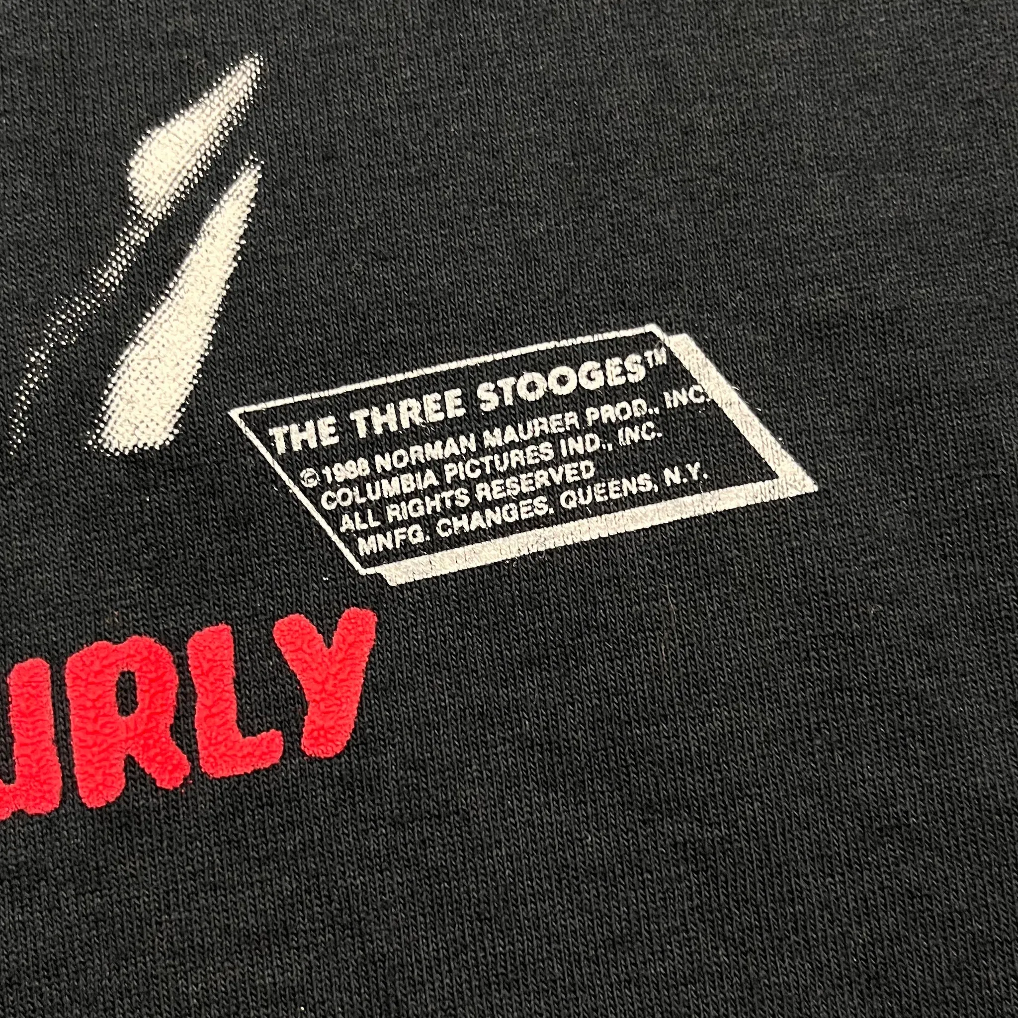 Classic 1988 Three Stooges Graphic T-Shirt