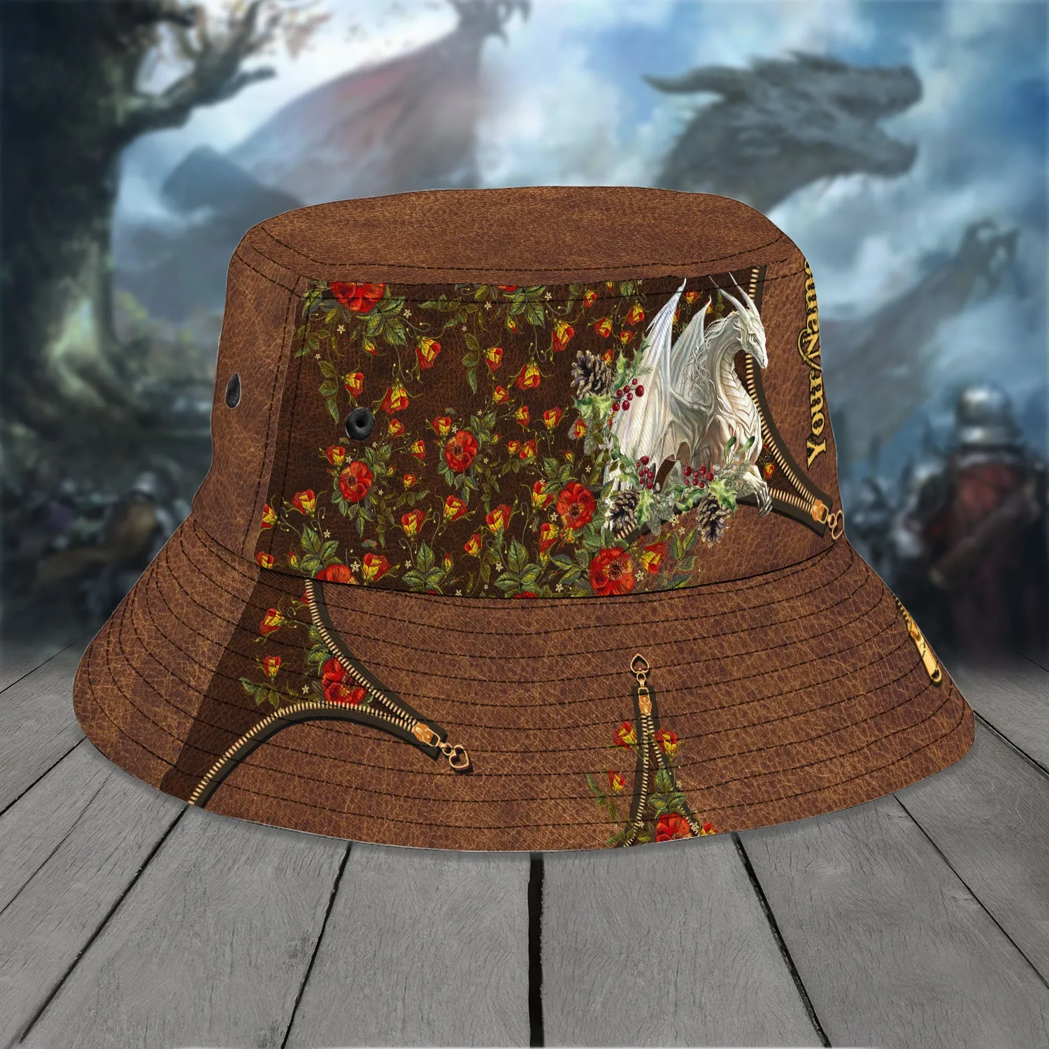 Custom Bucket Hat - Dragon - Fuly 24