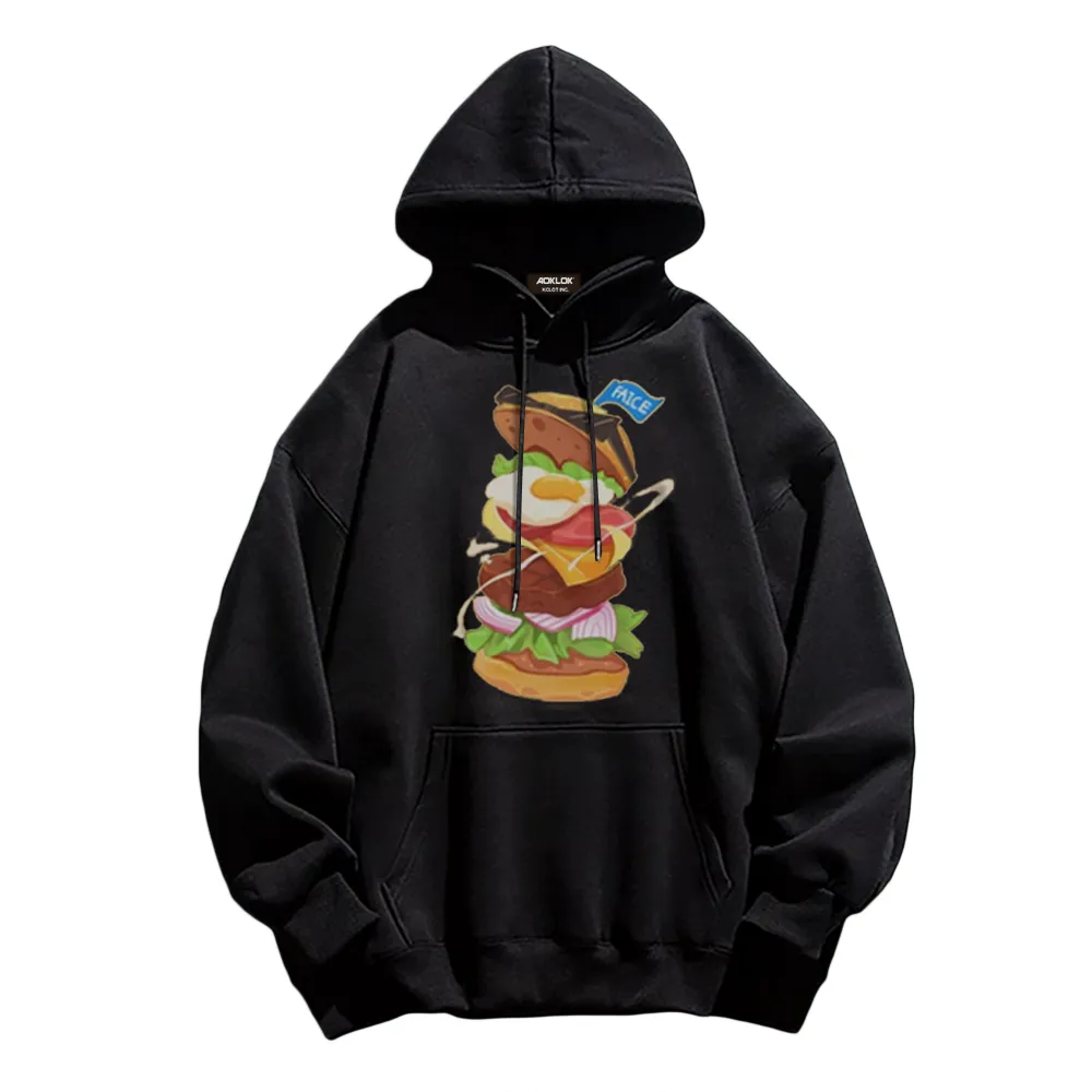 Cute Hamburger Hoodie