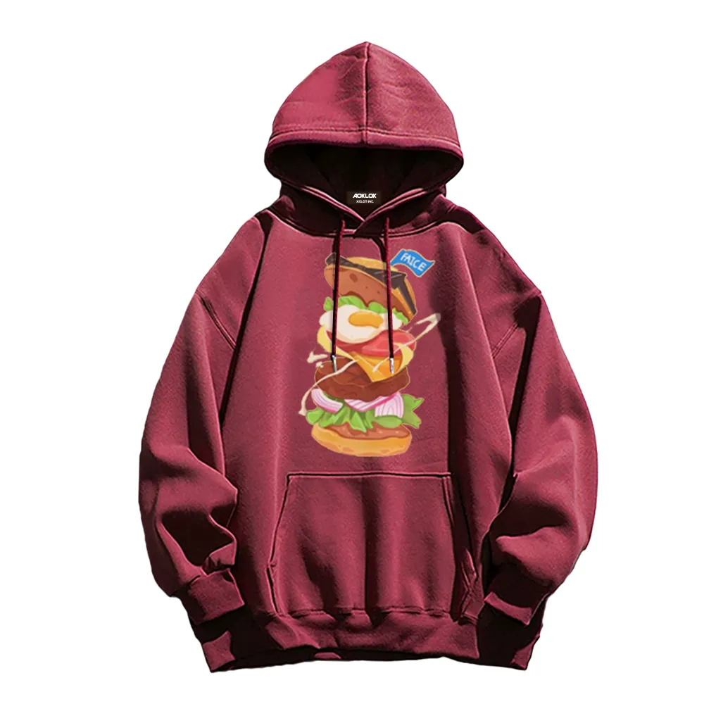 Cute Hamburger Hoodie