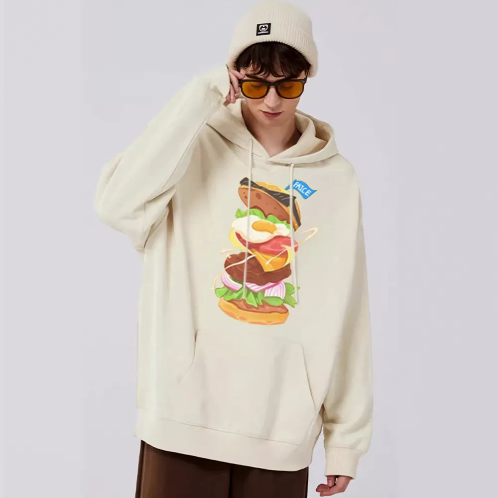 Cute Hamburger Hoodie